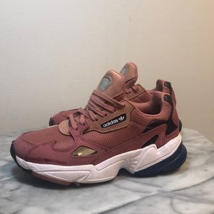 Pink adidas Falcon Sneakers